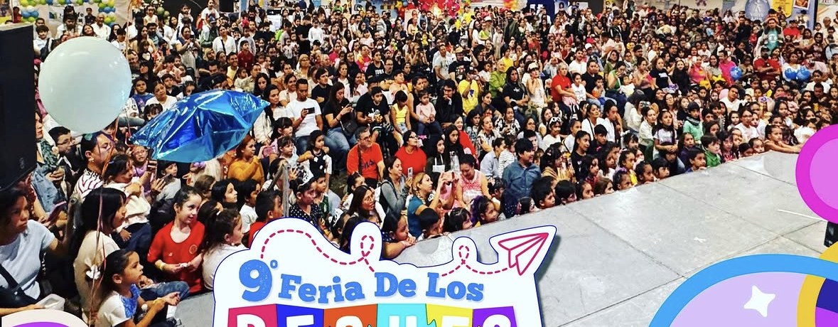 Miles de familias felices reunidas en la Feria de los Peques Morelia